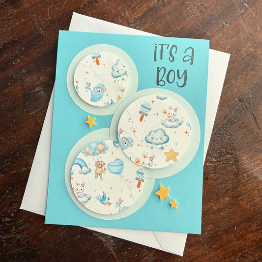 Handmade Baby Cards by C & E Paper Co.