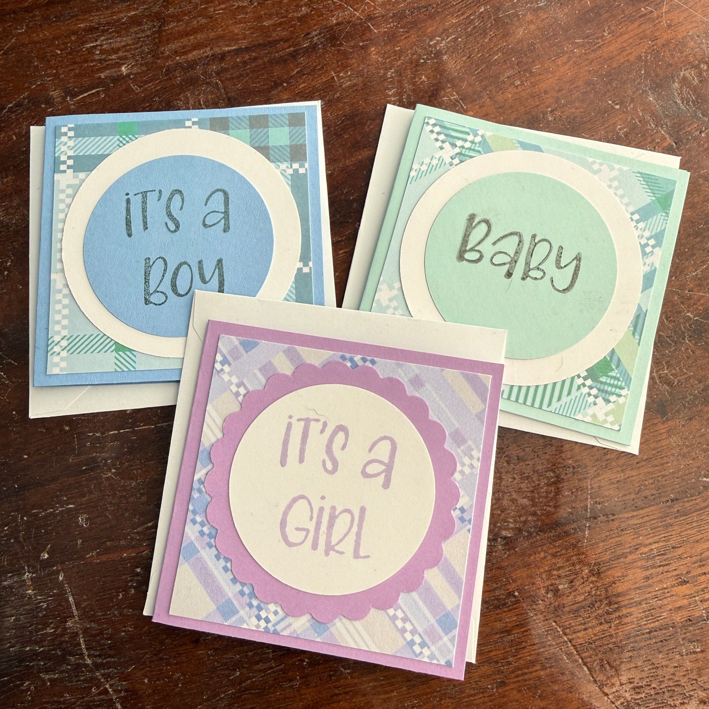Handmade Baby Cards by C & E Paper Co.