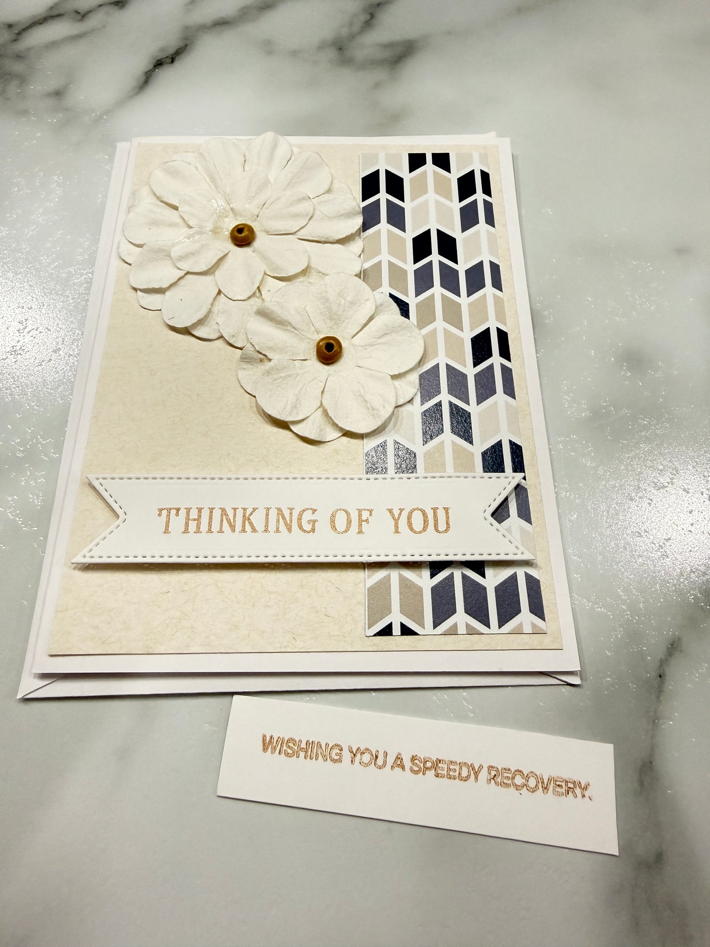 Handmade Sympathy & Thinking of You Greeting Card