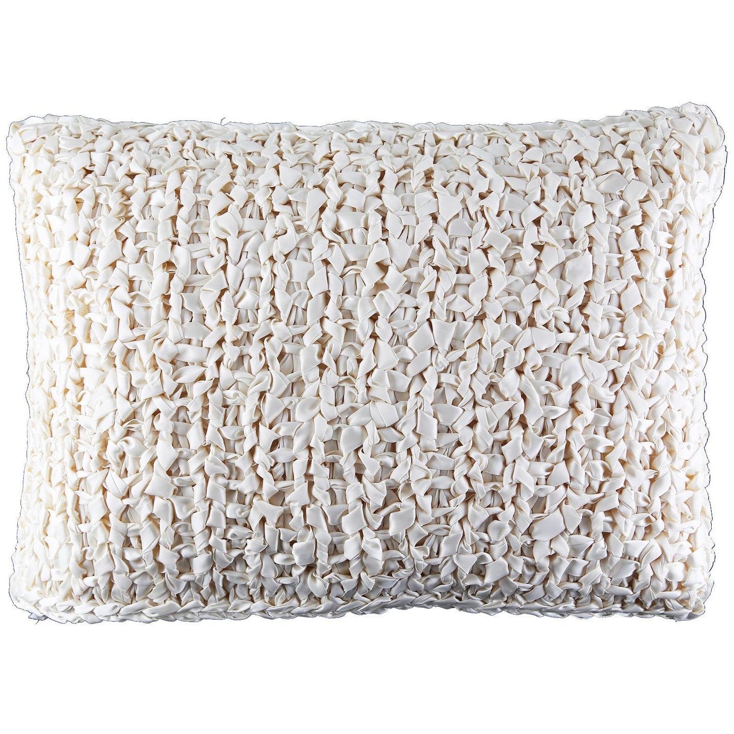 Ribbon Knit Pillow by Ann Gish