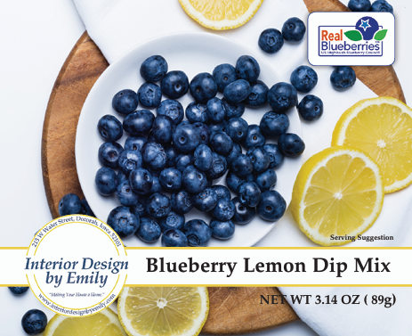 Blueberry Lemon Dip Mix