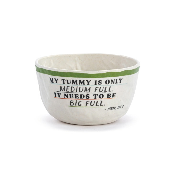 Big Full Melamine Snack Bowl
