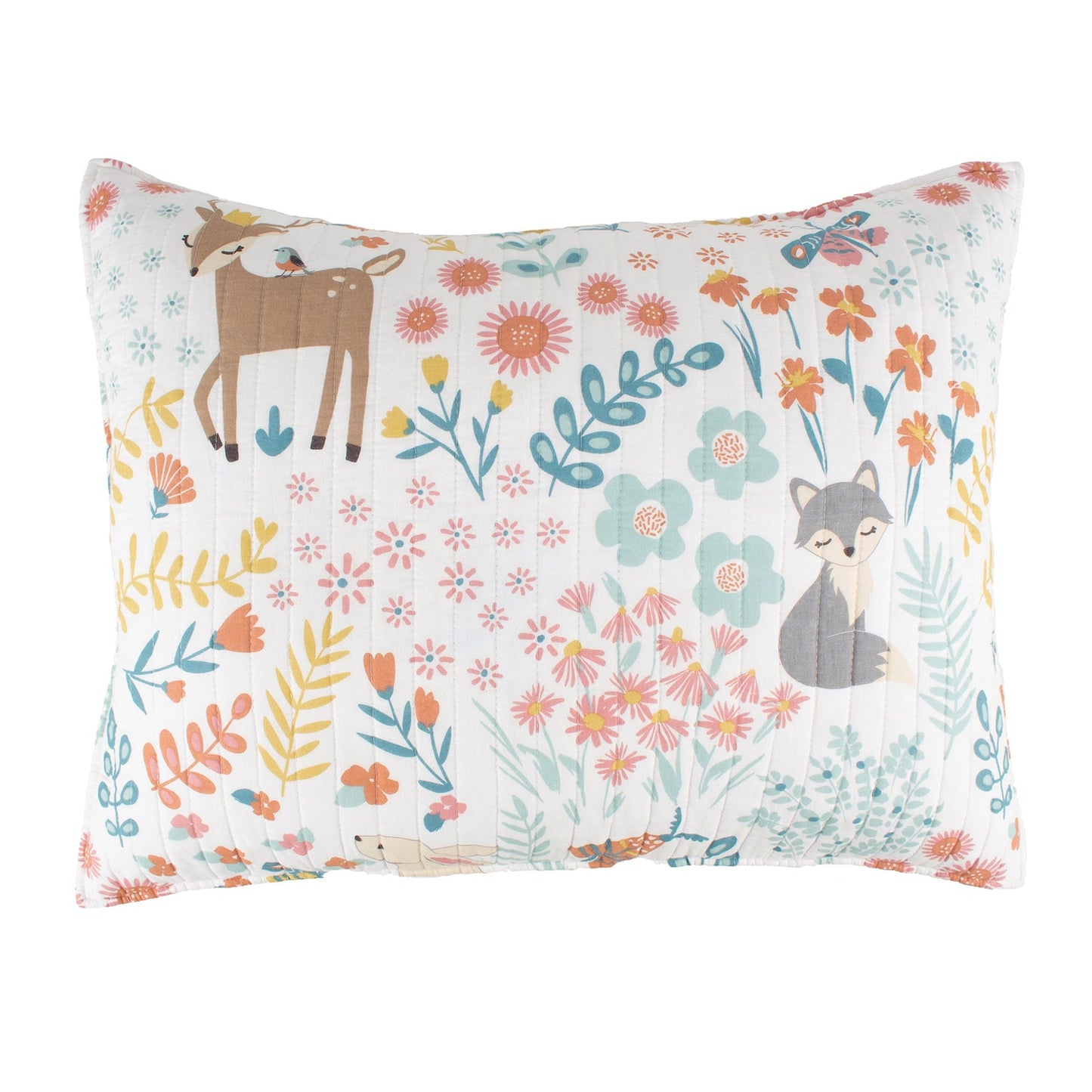 Fancy Forest Reversible Kids Quilt Set