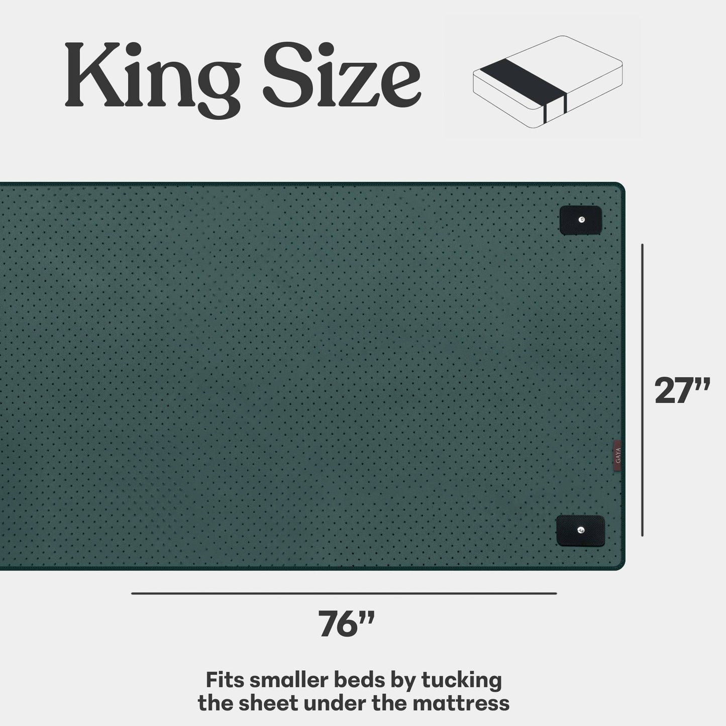 Grounding Mat for Bed
