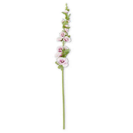 43" Hollyhock Stem - Purple