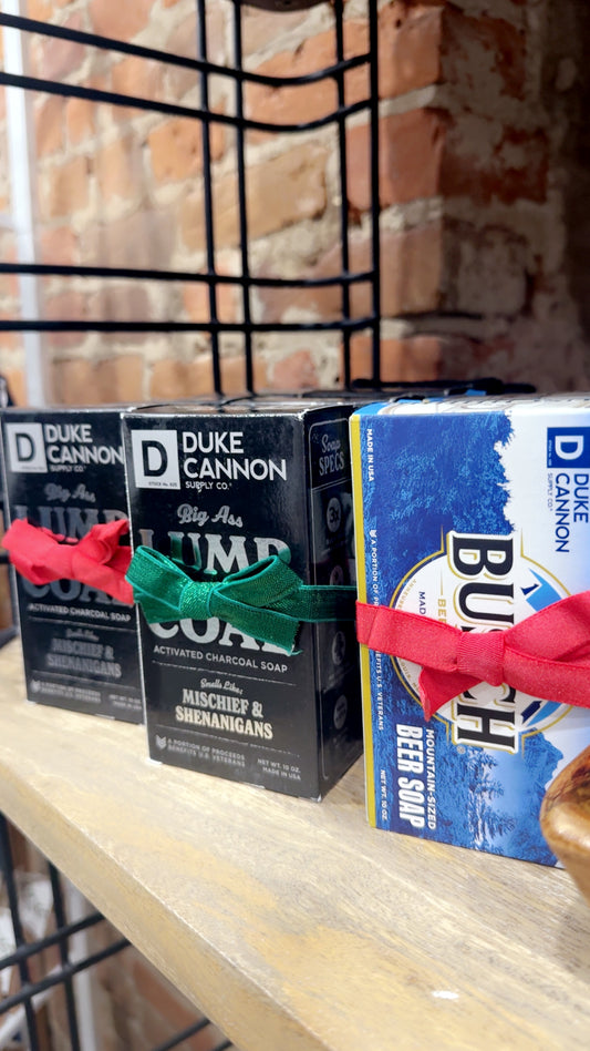 Duke Big Bar of Soap & Envelope Gift Set