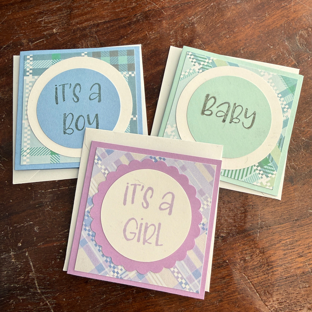 Handmade Baby Greeting Card