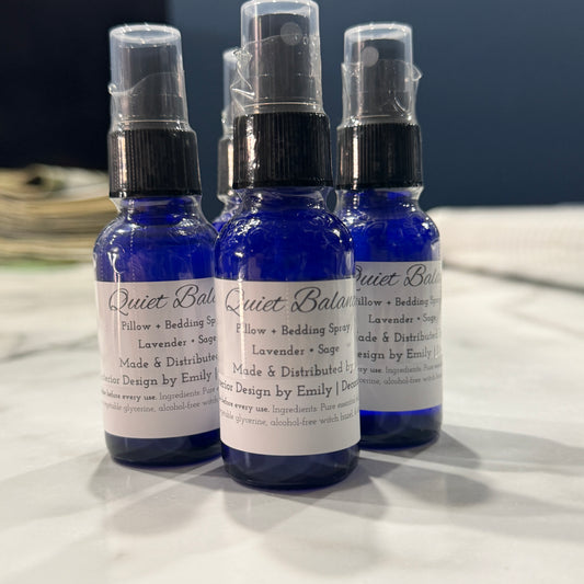 Quiet Balance Pillow + Bedding Spray