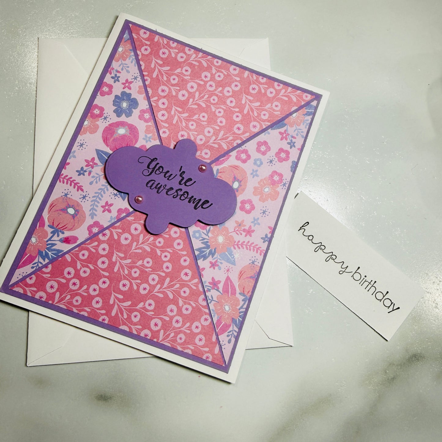 Handmade Birthday Greeting Card
