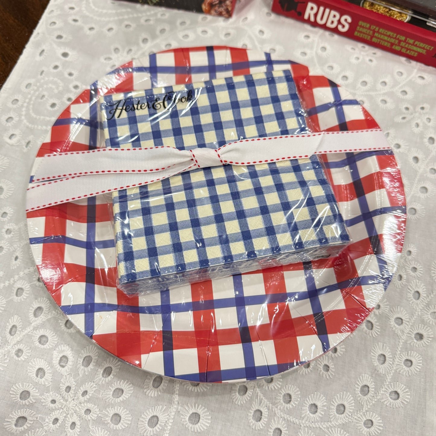 American Plate & Napkin Sets - Small