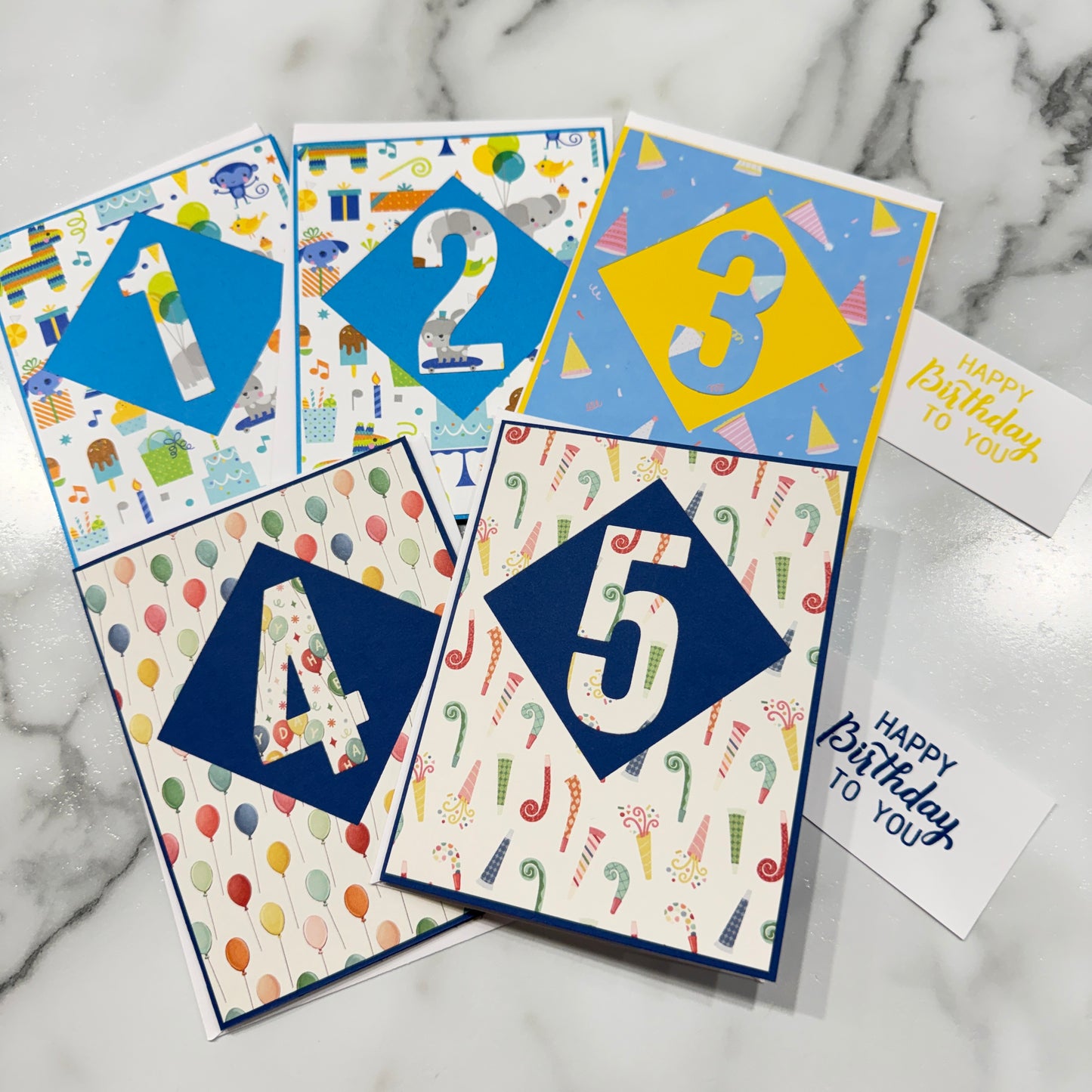 Kid Birthday Cards | Ages 1-5