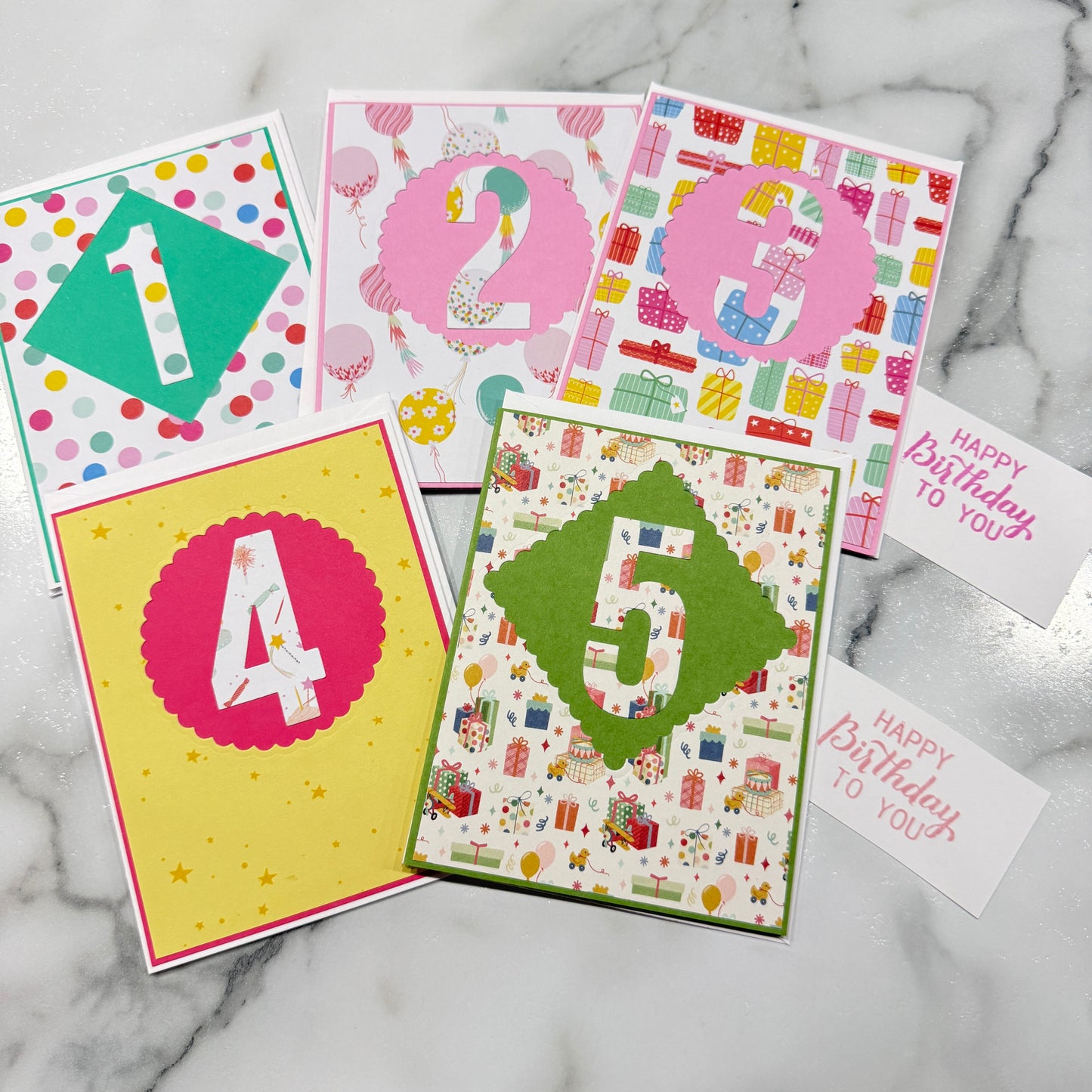 Kid Birthday Cards | Ages 1-5