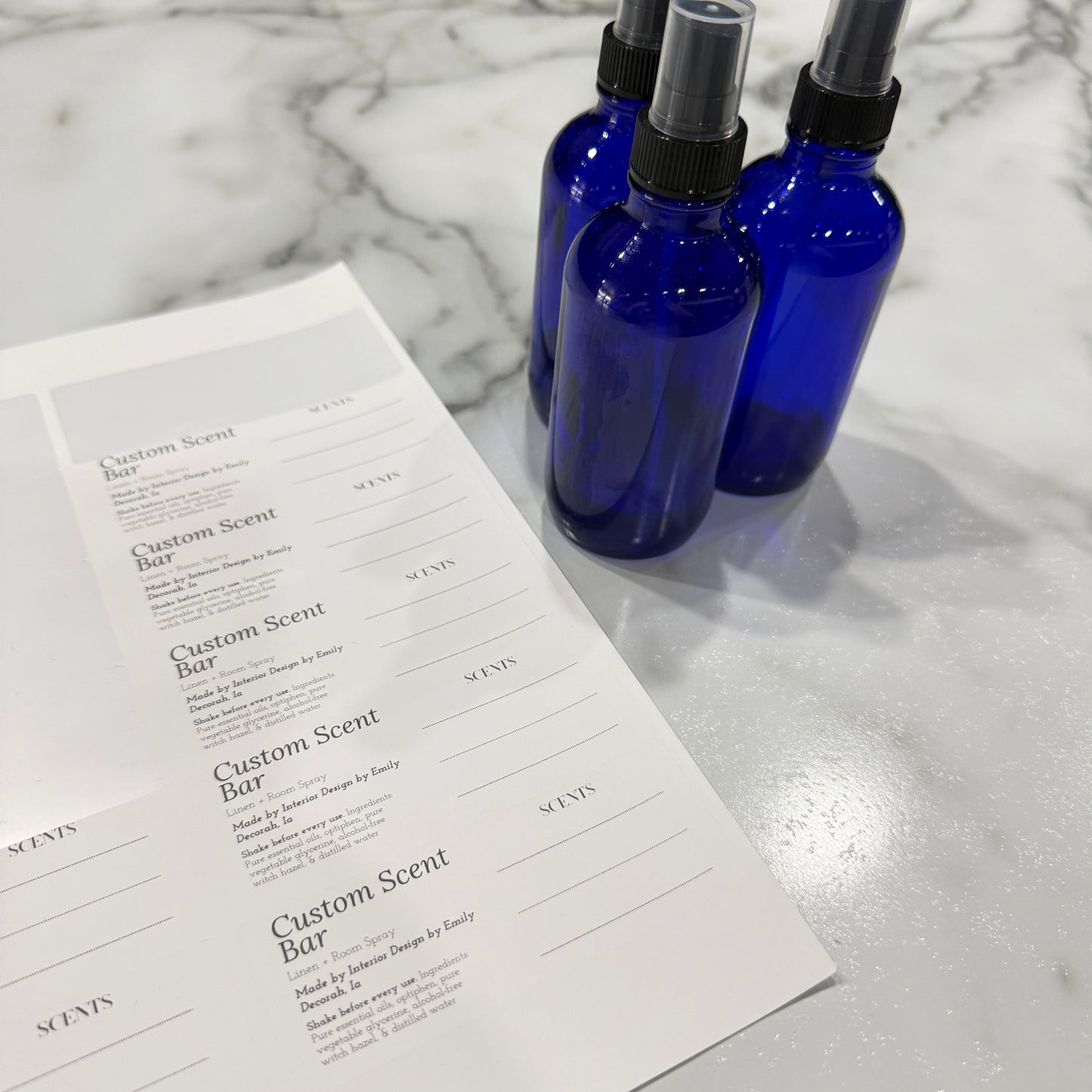 Custom Scent Bar