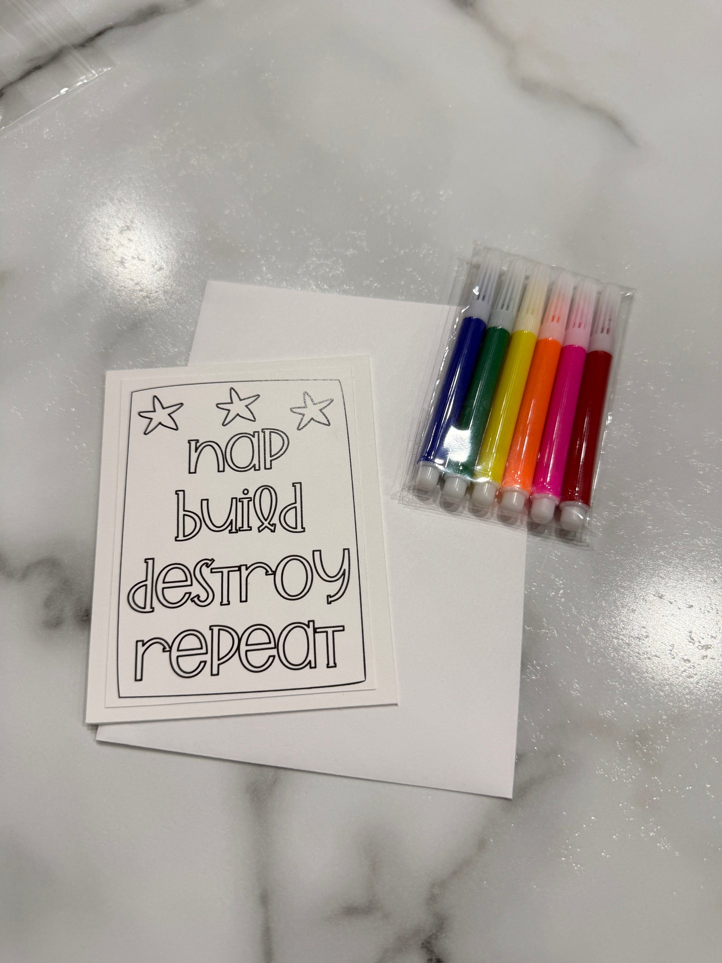 Coloring Cards