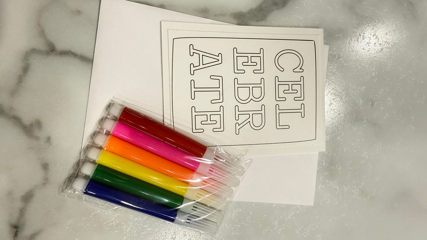 Coloring Cards