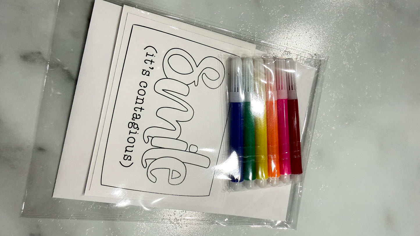 Coloring Cards