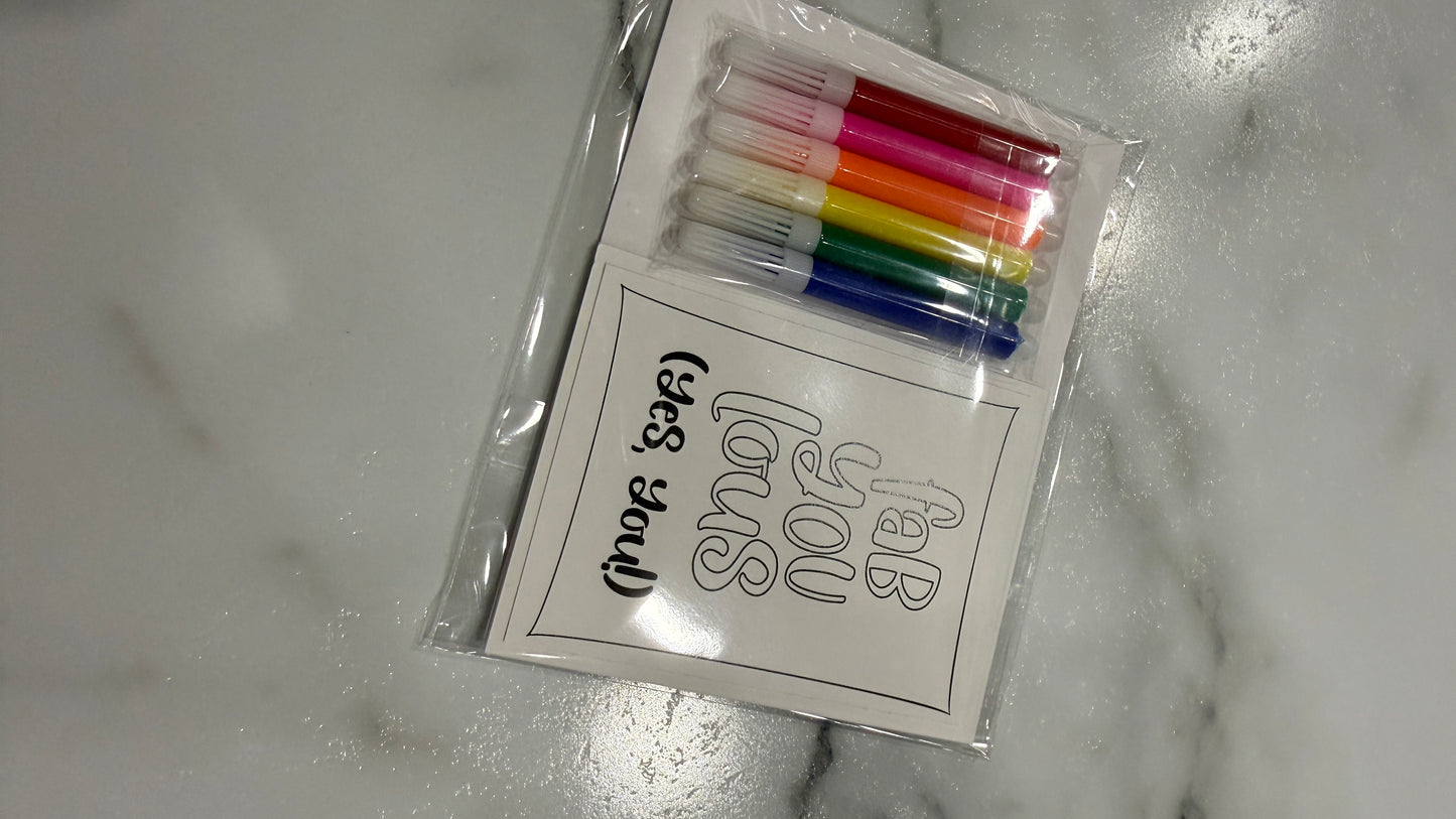 Coloring Cards