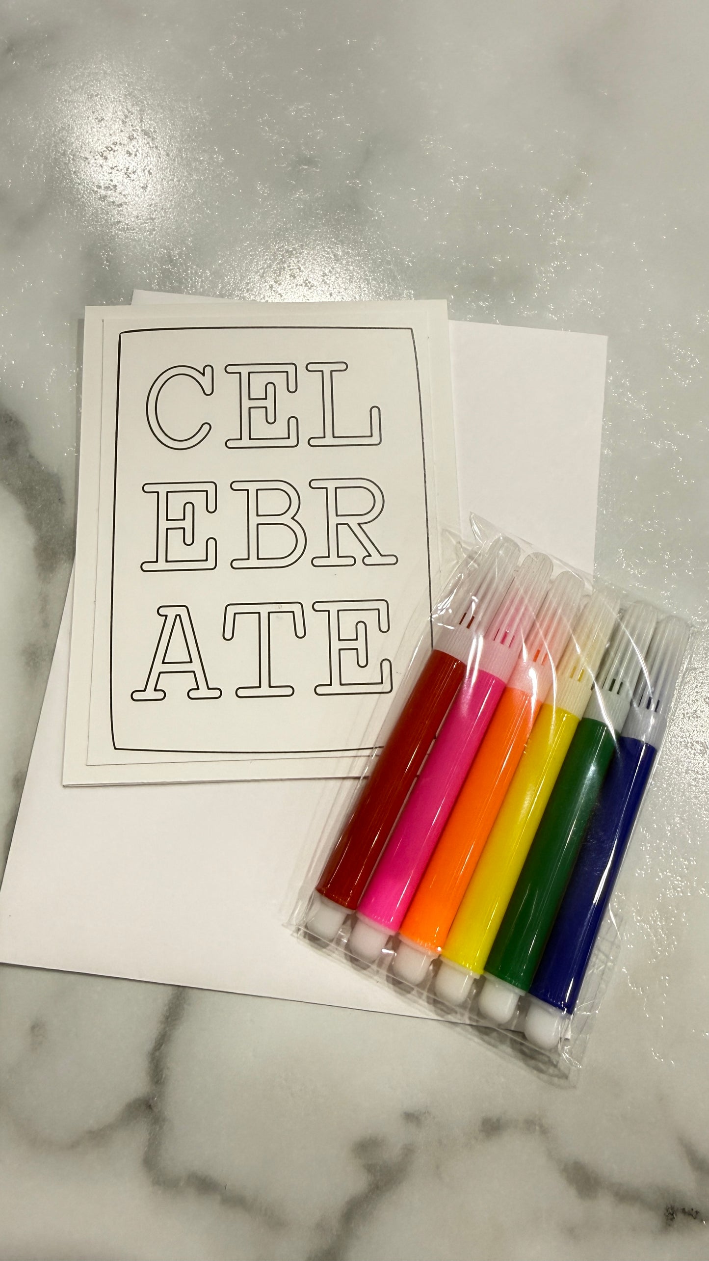 Coloring Cards