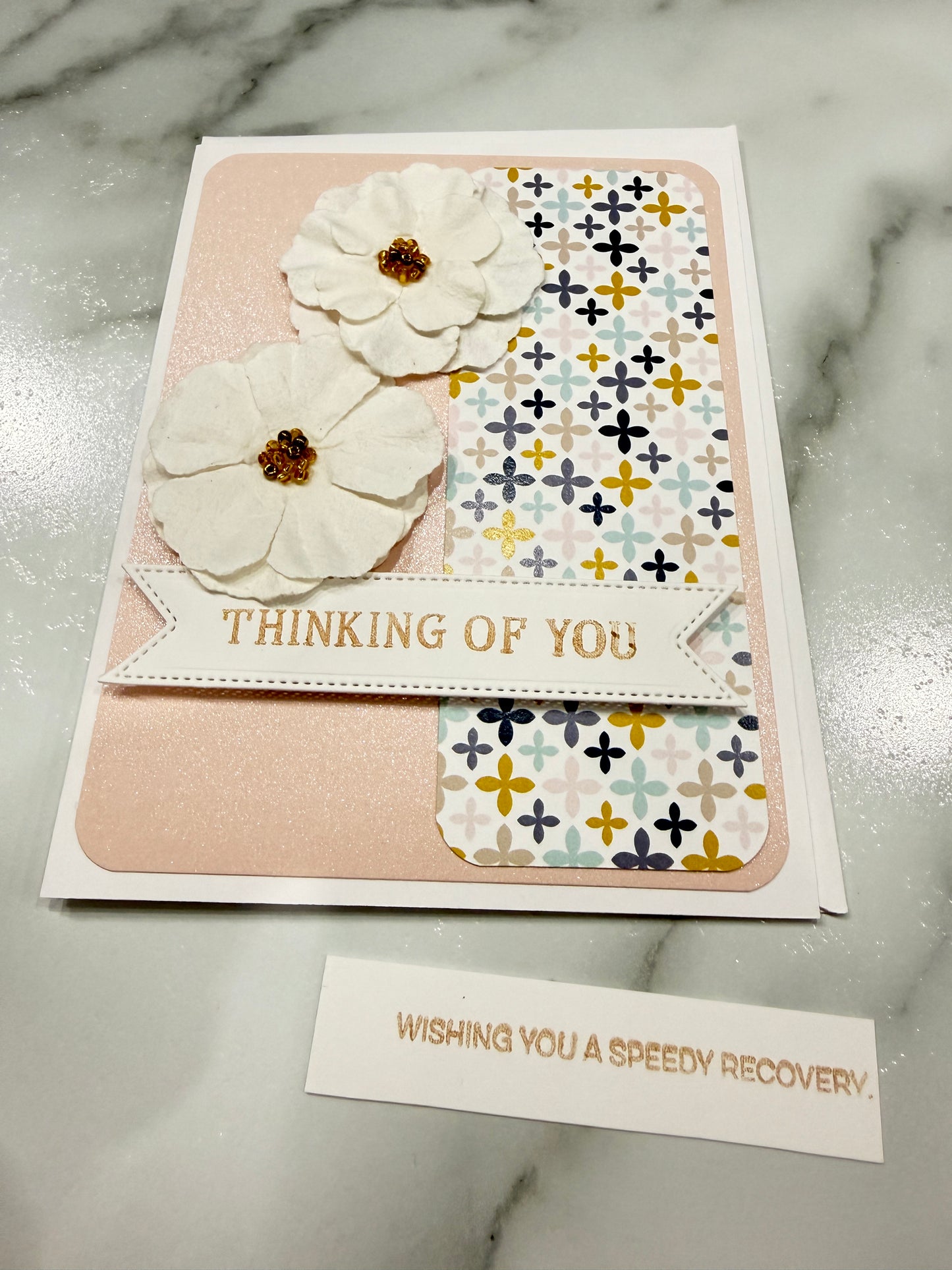 Handmade Get Well Greeting Card