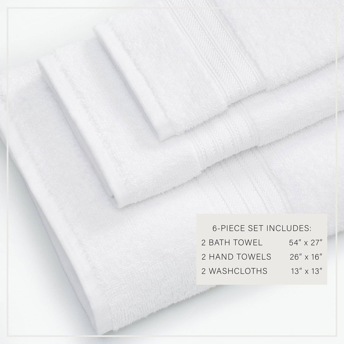Cooper Collection | Cotton Terry Bath Towel Set
