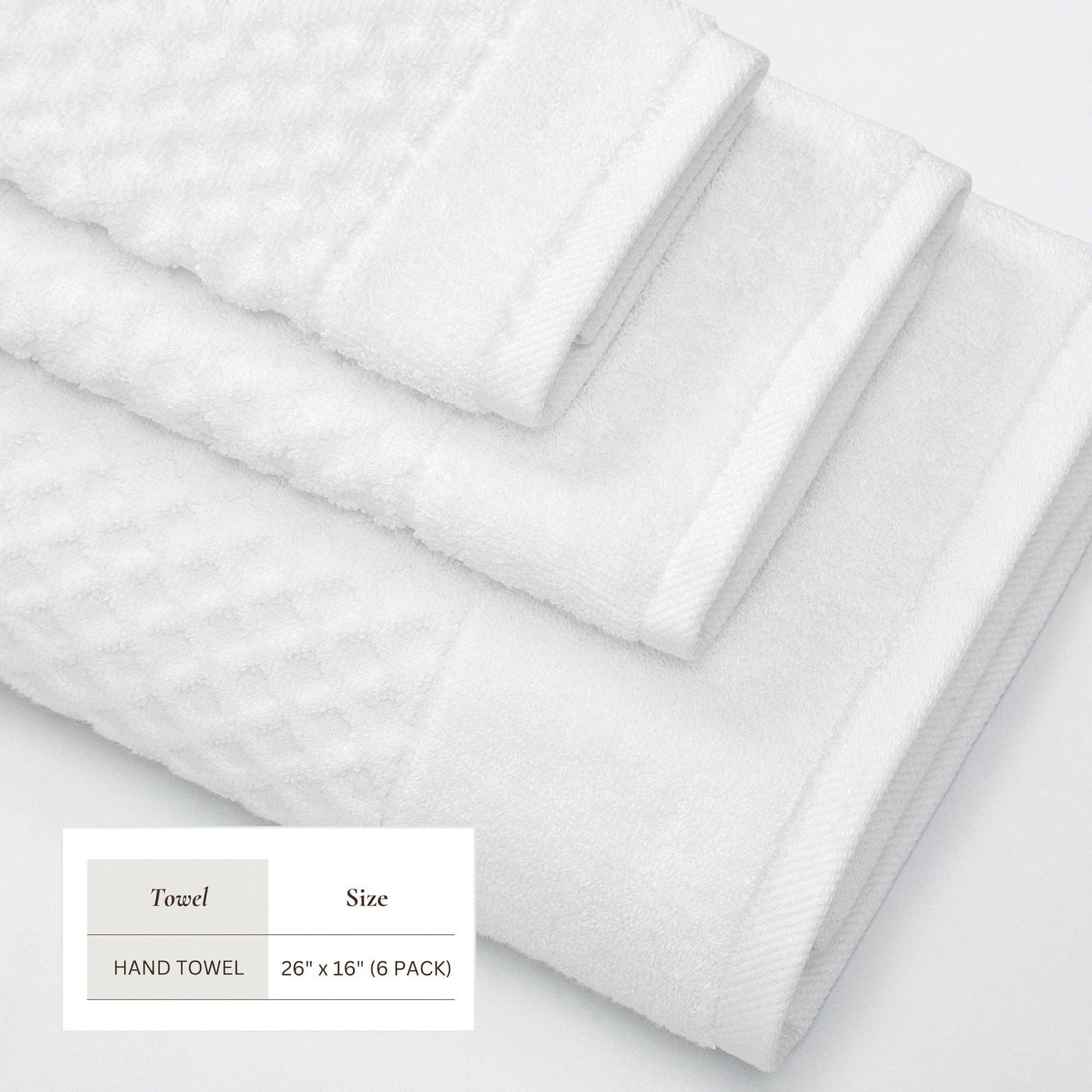 Grayson Collection - Luxury Diamond Waffle Cotton Bath Towel Collection