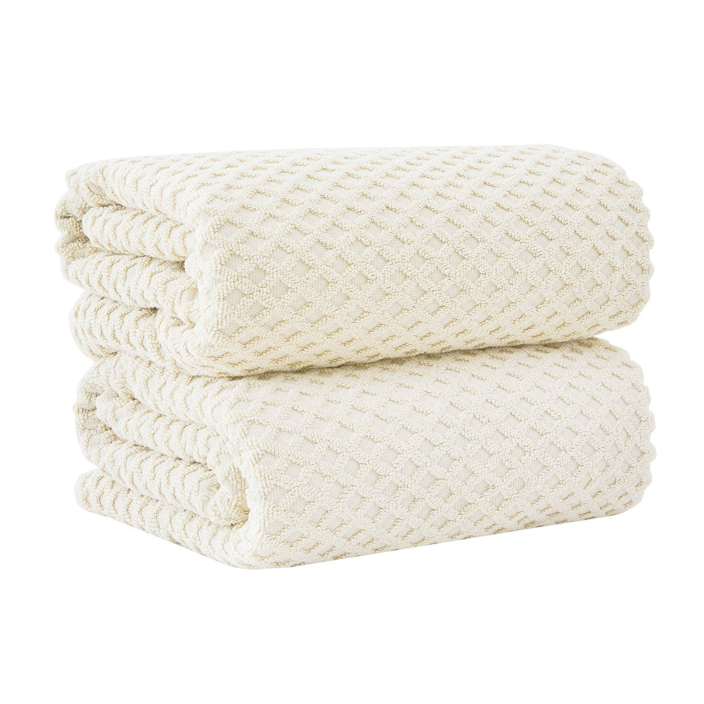 Grayson Collection - Luxury Diamond Waffle Cotton Bath Towel Collection