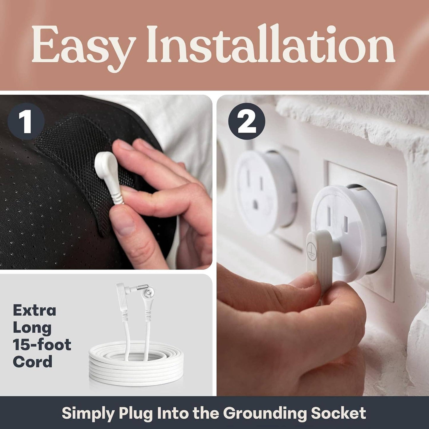 Grounding Mat for Bed