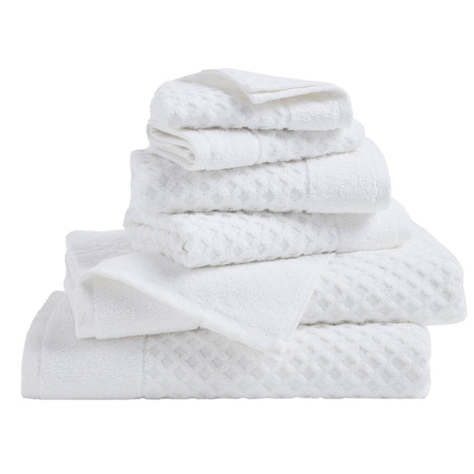 Grayson Collection - Luxury Diamond Waffle Cotton Bath Towel Collection