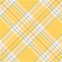Yellow Plaid Napkins