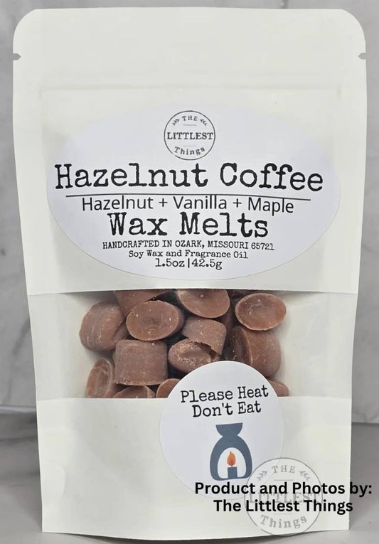 Hazelnut Coffee Wax Melt: 1.5oz