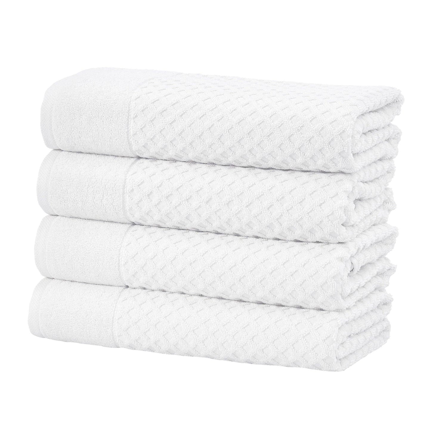 Grayson Collection - Luxury Diamond Waffle Cotton Bath Towel Collection