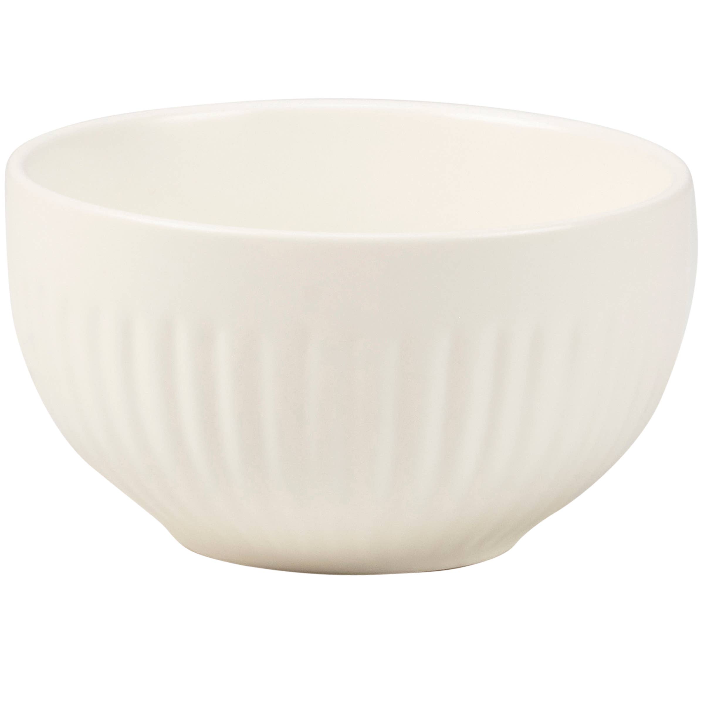 Ribbed Stoneware Dip Bowl – Interior Design by Emily