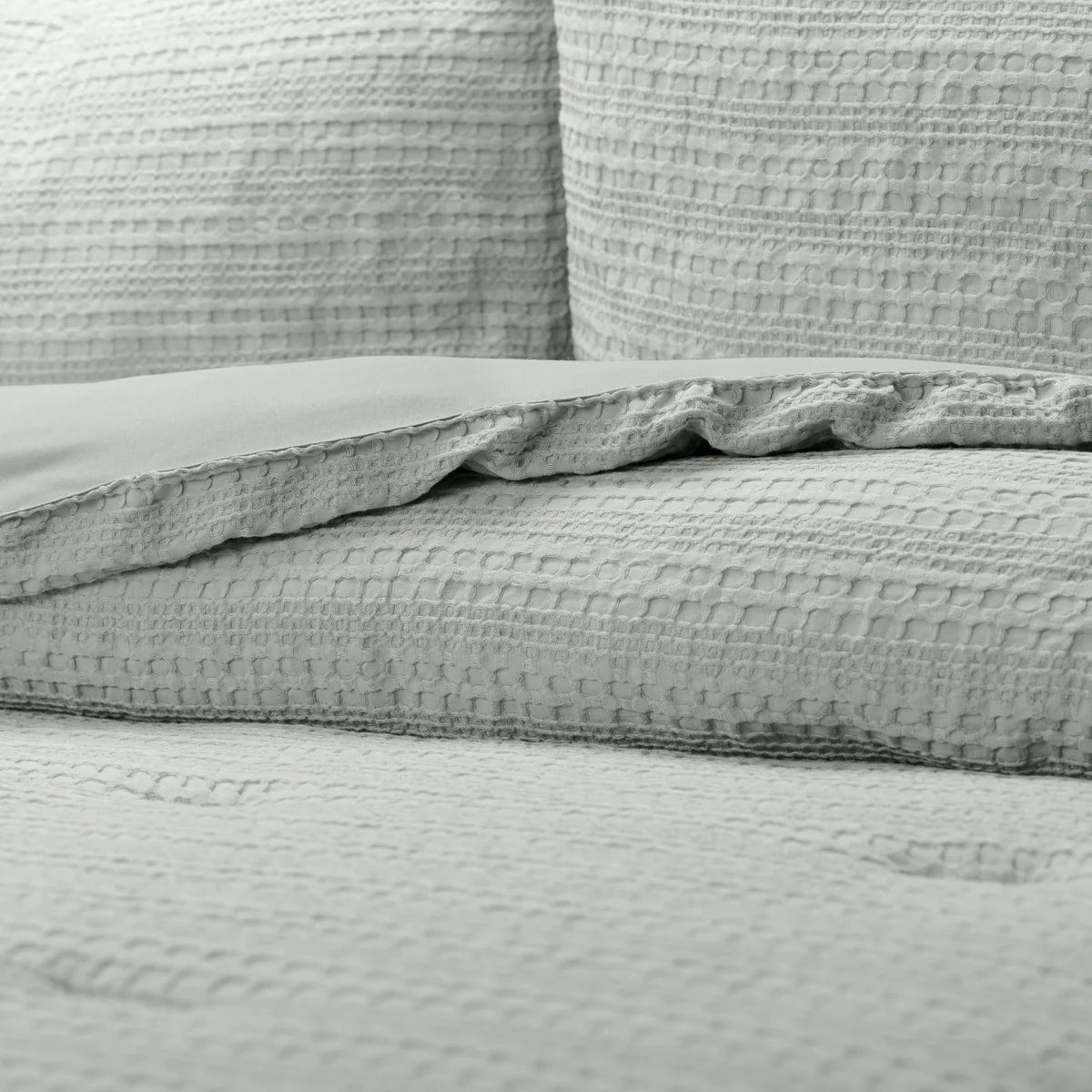Waffle Textured Down-Alternative Comforter Set