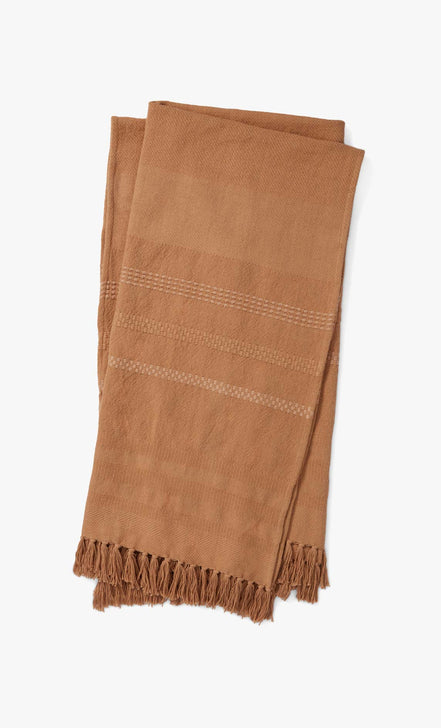 Magnolia Home Hugh Woven Cotton Throw – Spice