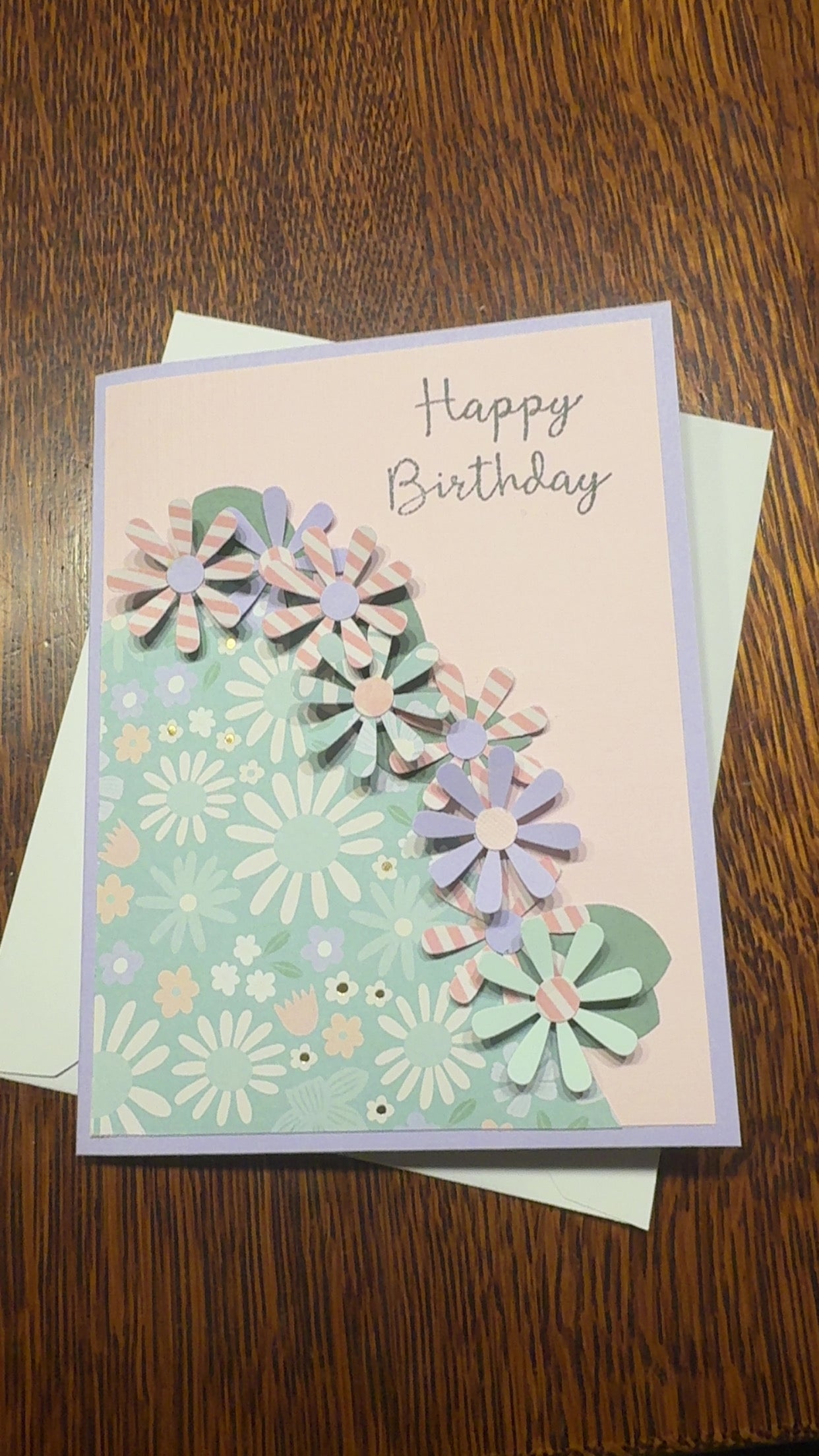 Handmade Birthday Greeting Card