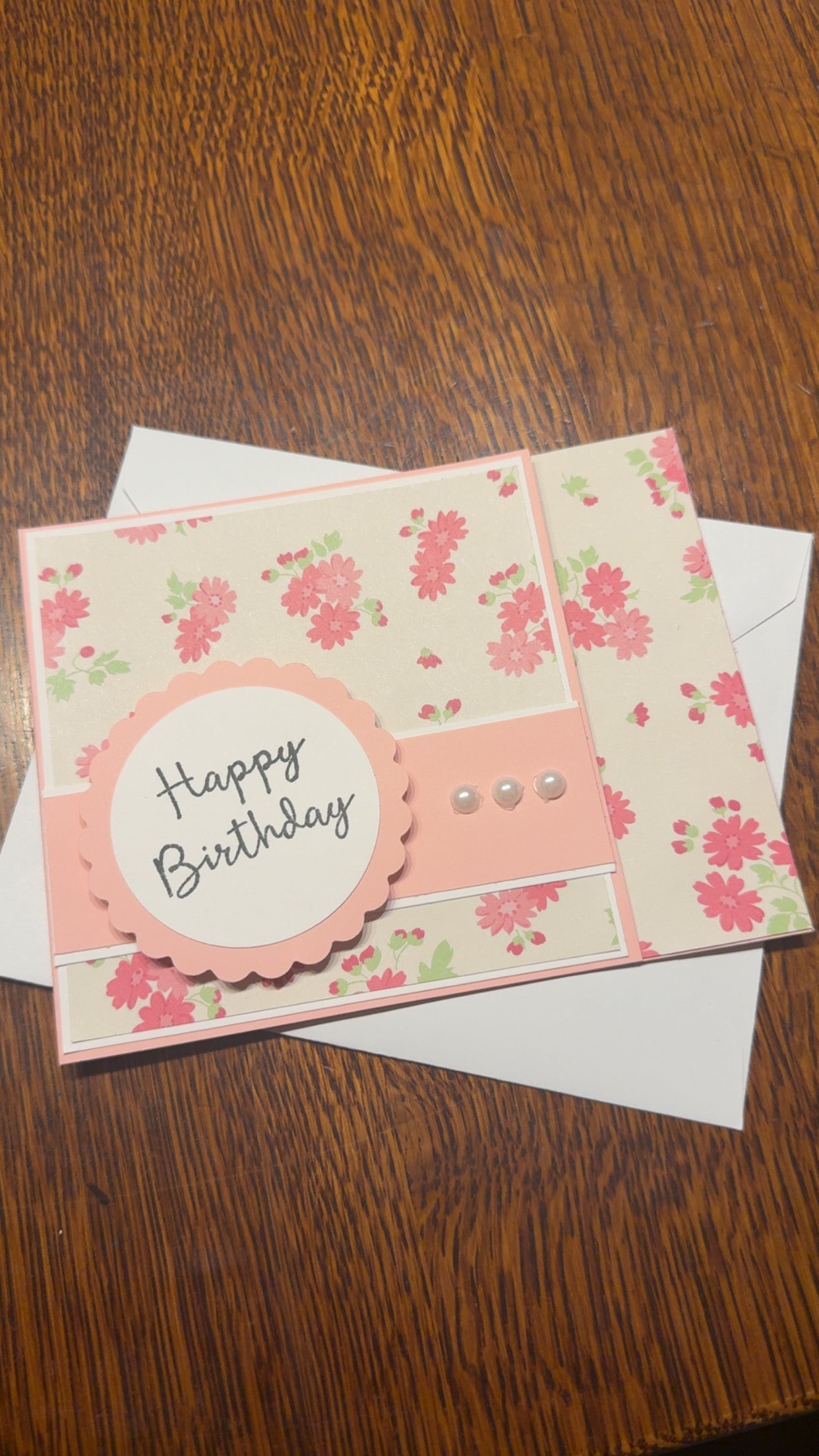 Handmade Birthday Greeting Card