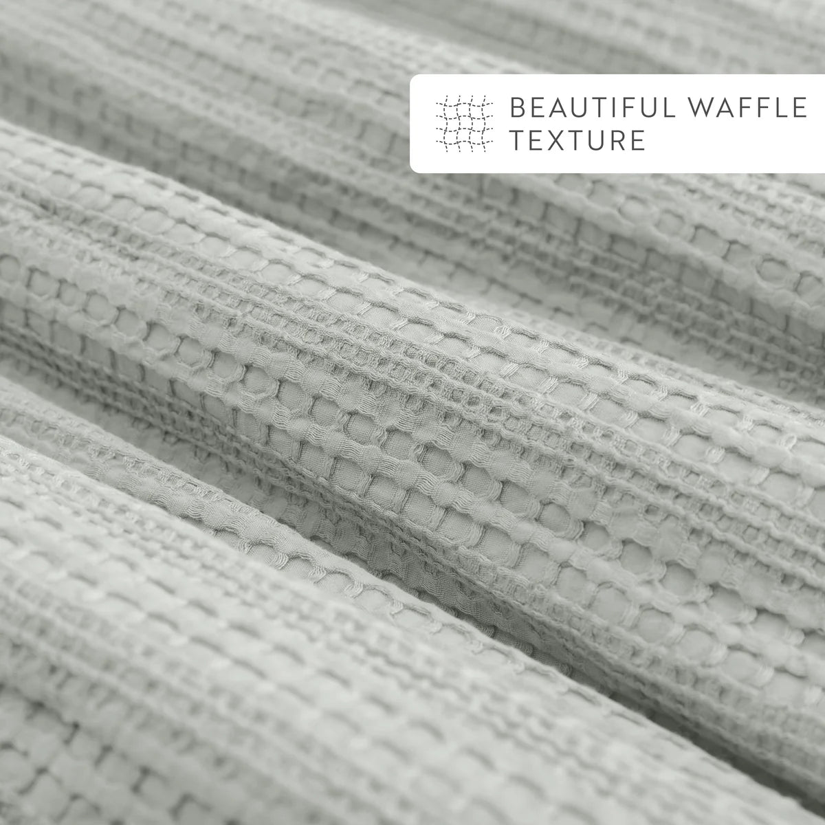 Waffle Textured Down-Alternative Comforter Set