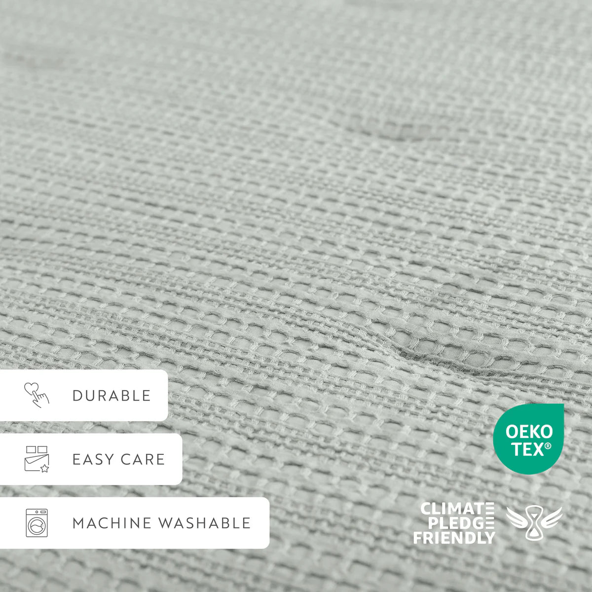 Waffle Textured Down-Alternative Comforter Set