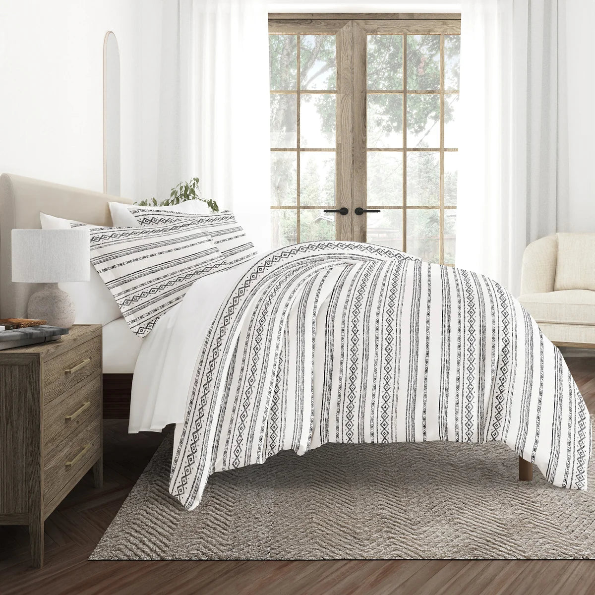 Geo Pattern Duvet Cover Set