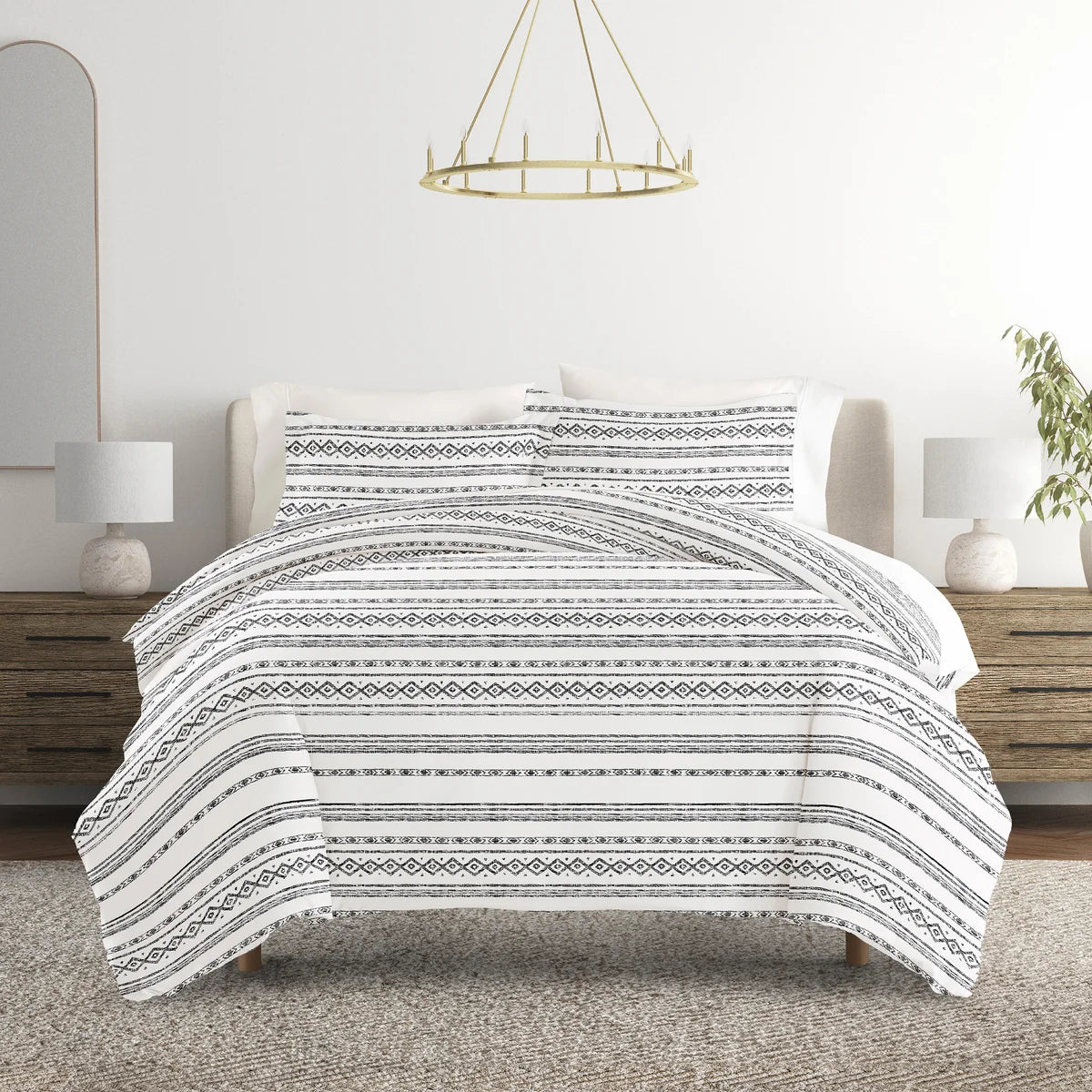 Geo Pattern Duvet Cover Set