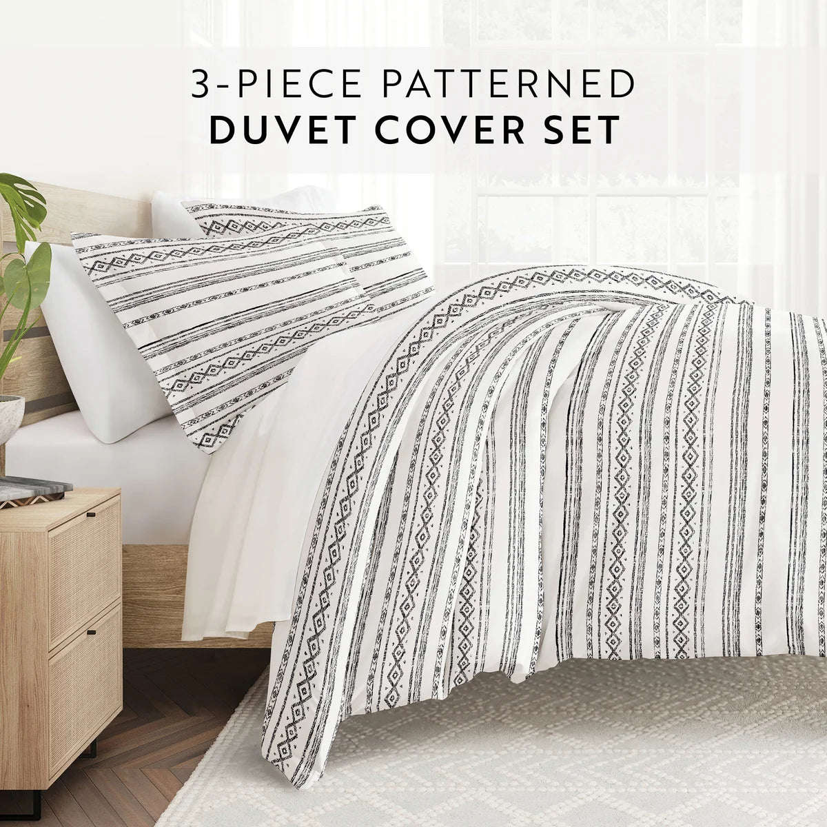 Geo Pattern Duvet Cover Set