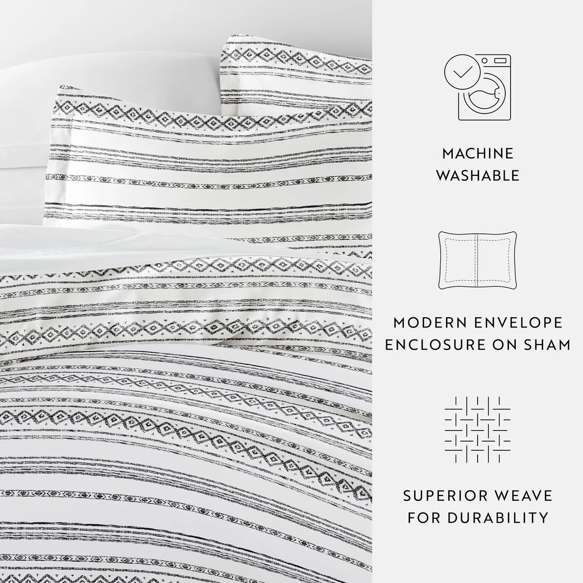 Geo Pattern Duvet Cover Set