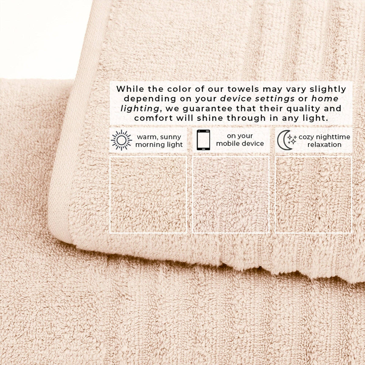 Karina Collection | Luxury Combed Cotton Bath Towel Set