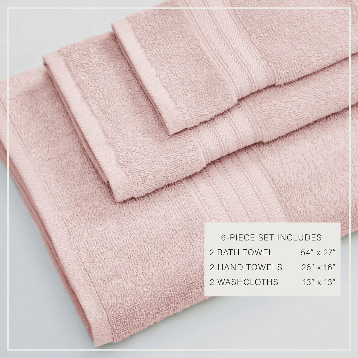 Cooper Collection | Cotton Terry Bath Towel Set
