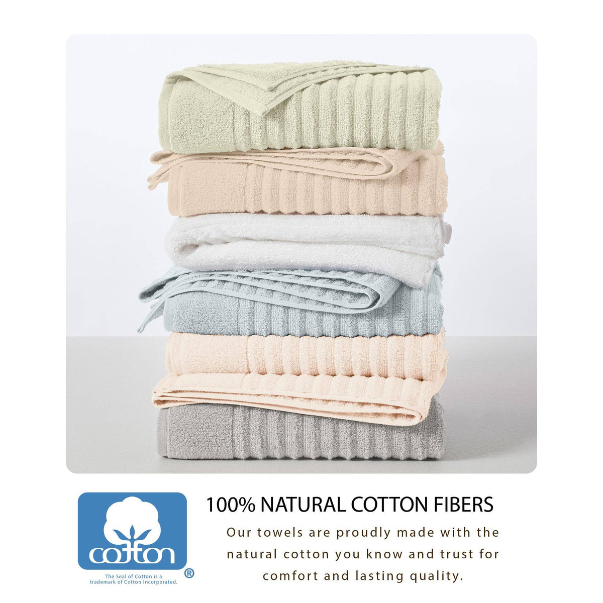 Karina Collection | Luxury Combed Cotton Bath Towel Set