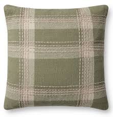 Evergreen Plaid Pillow 18" (Final Sale)