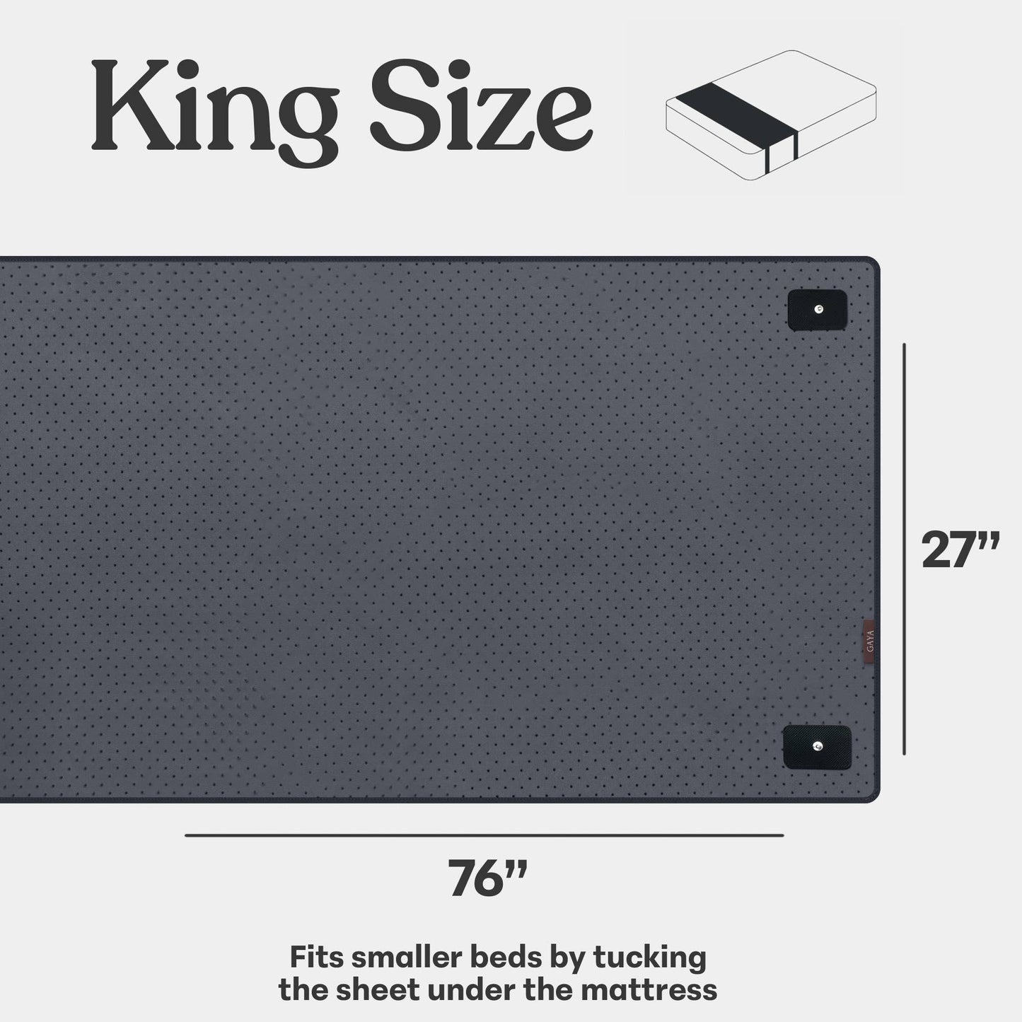Grounding Mat for Bed