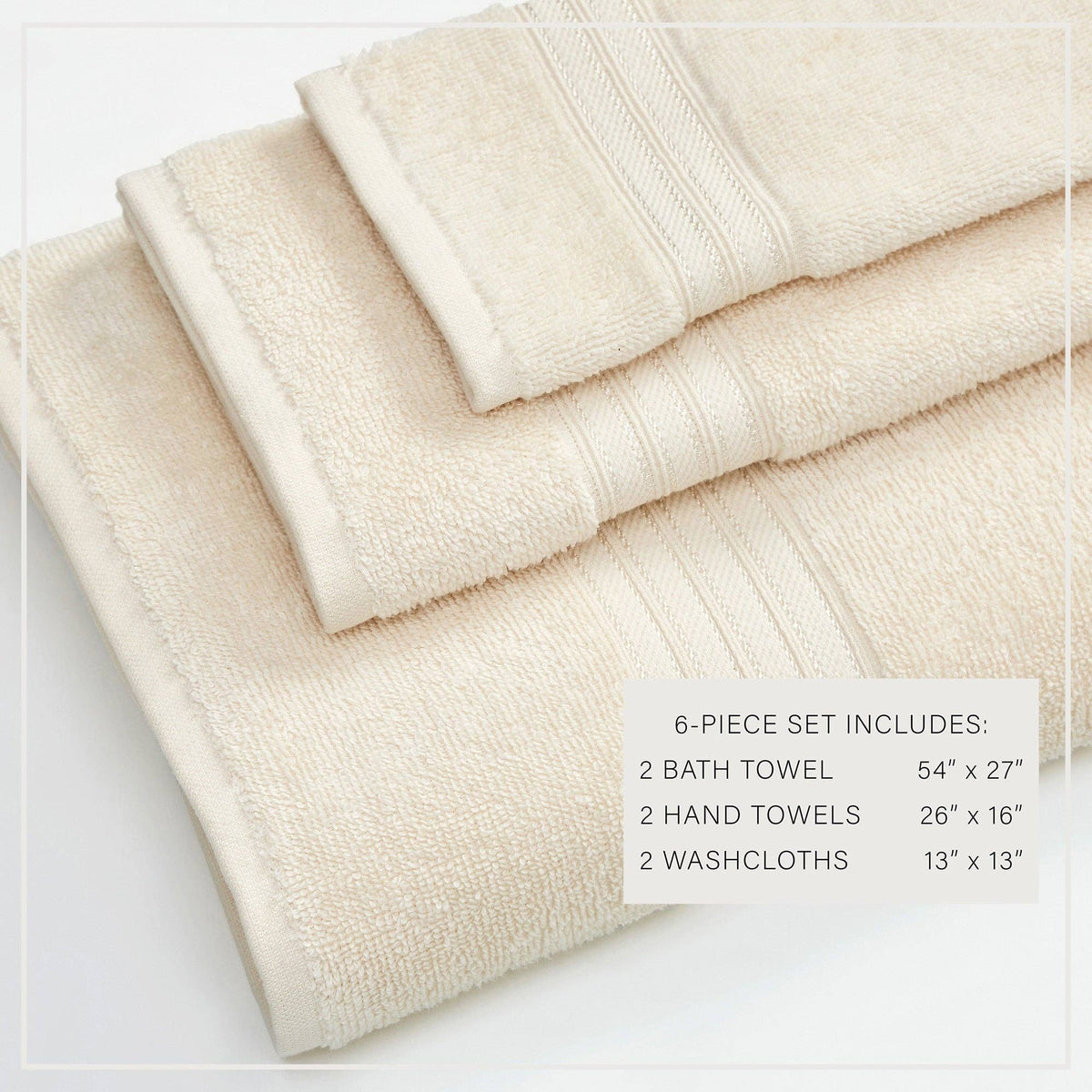 Cooper Collection | Cotton Terry Bath Towel Set