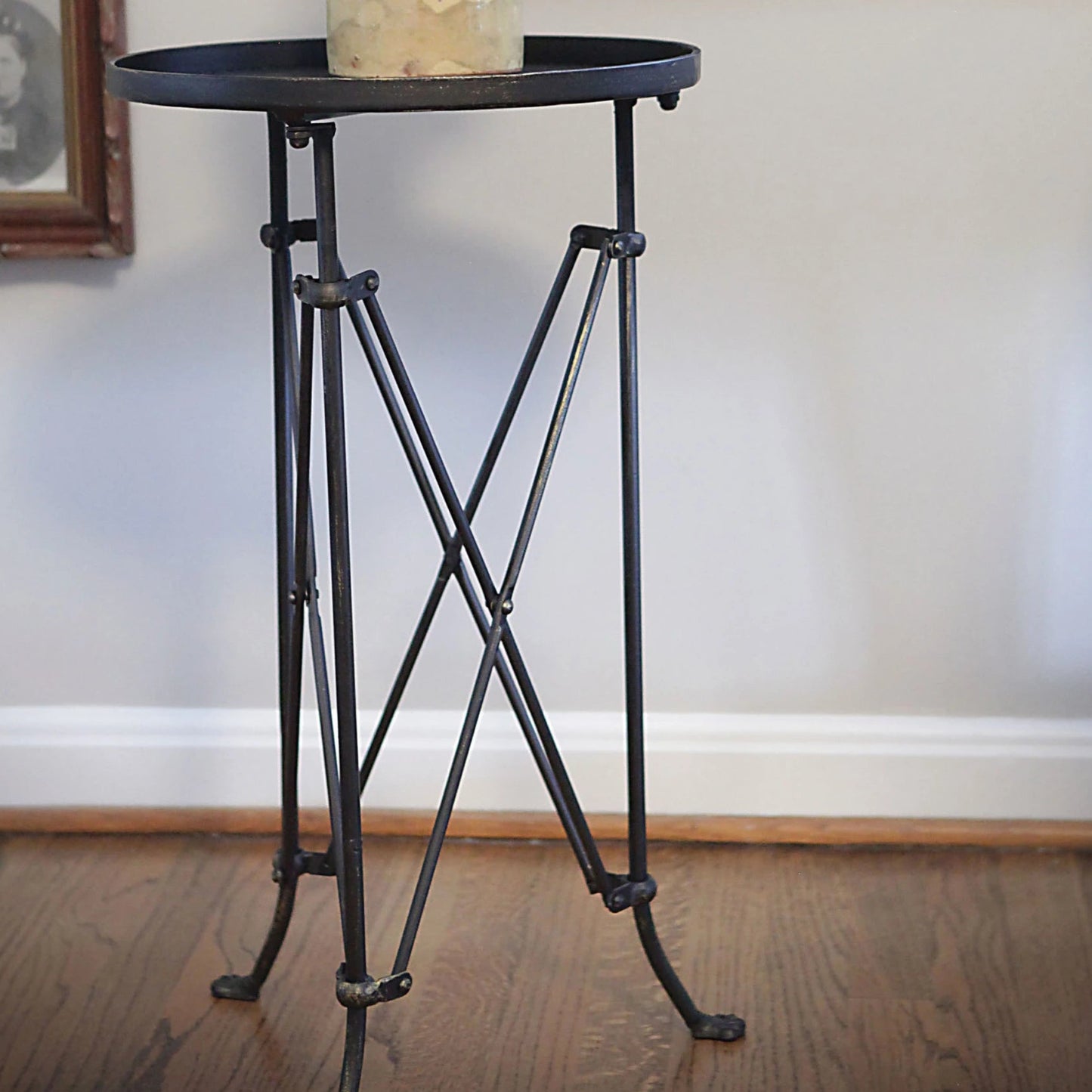 Metal Table - has chip on edge