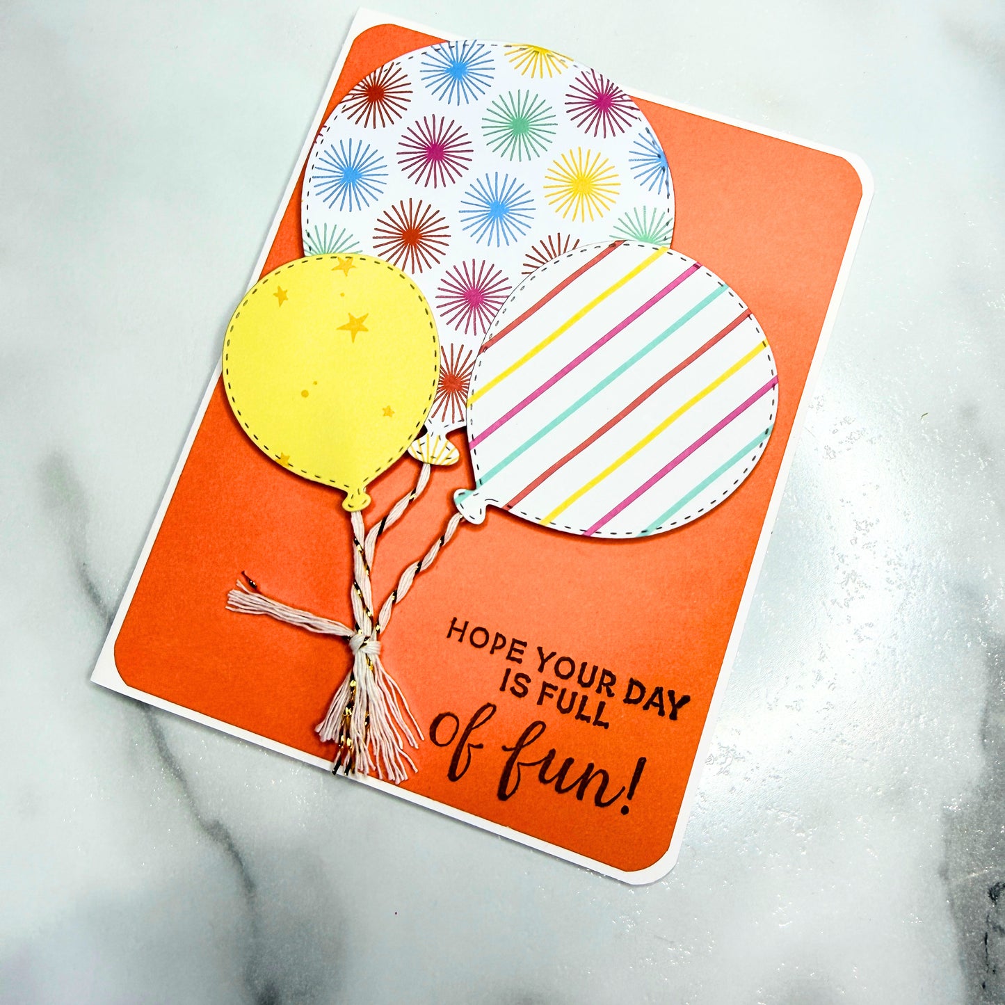 “Hope Your Day Is Full of Fun” Birthday Card